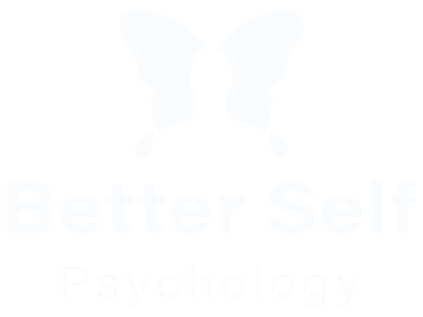 Better Self Psychology White Logo